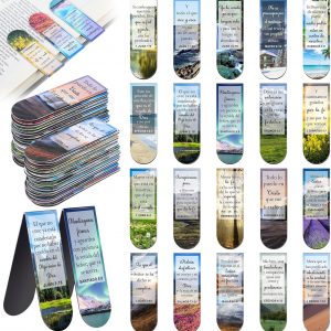 Marcadores Magnéticos con Versículos Bíblicos (Español) PAQUETE DE 100 UNIDADES