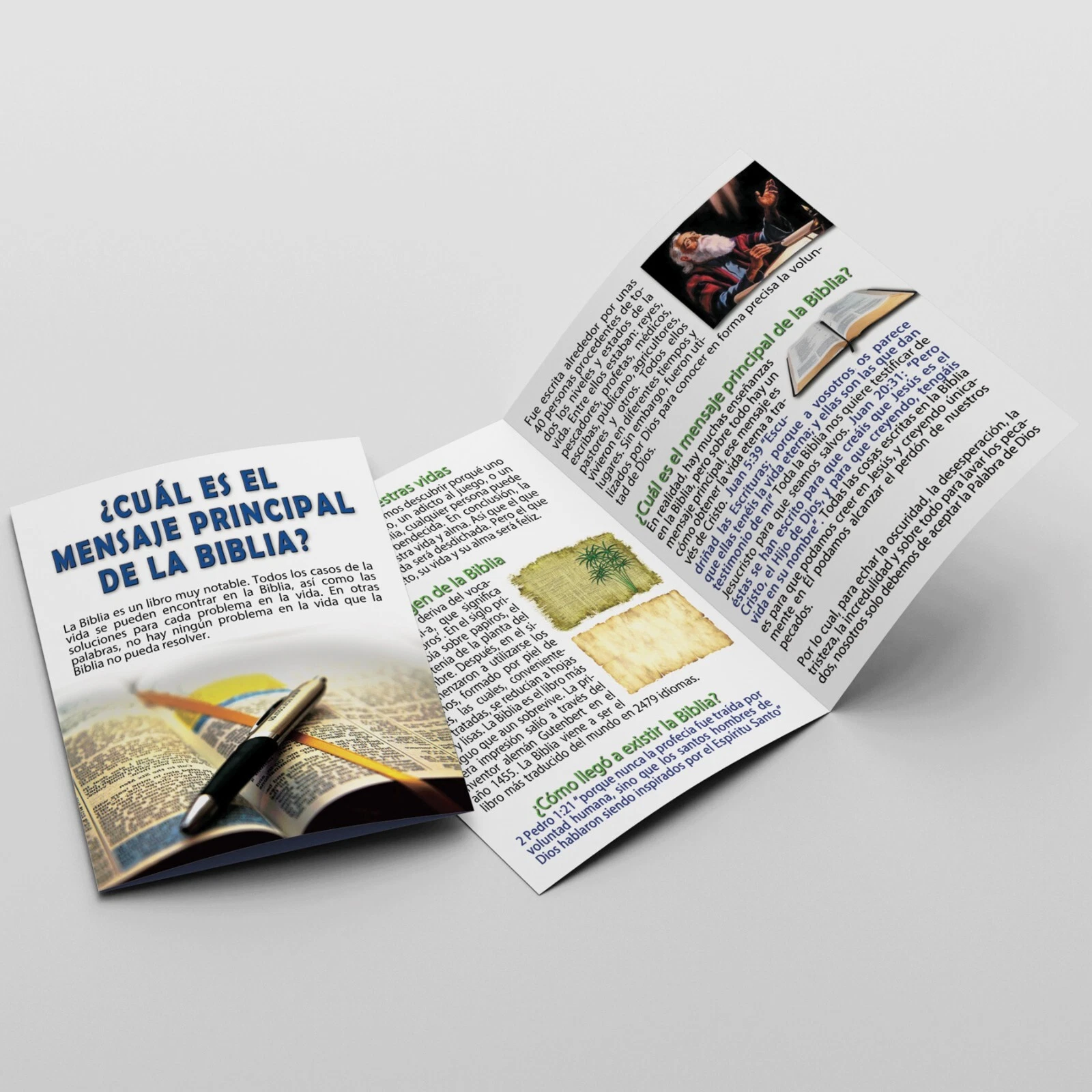 TRATADOS CRISTIANOS: Folletos Impresos - Semillas de Esperanza. Evangelizadores - Mensajes concisos de la fe cristiana para tu día a día. - Imagen 6