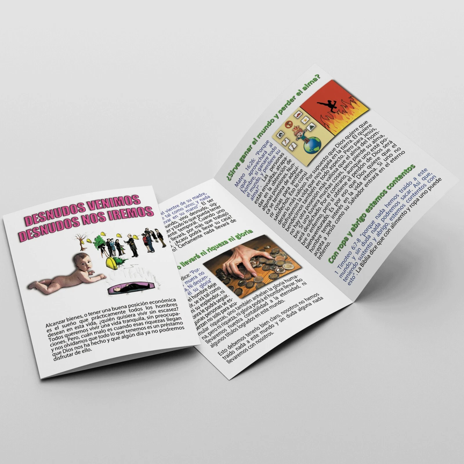 TRATADOS CRISTIANOS: Folletos Impresos - Semillas de Esperanza. Evangelizadores - Mensajes concisos de la fe cristiana para tu día a día. - Imagen 7