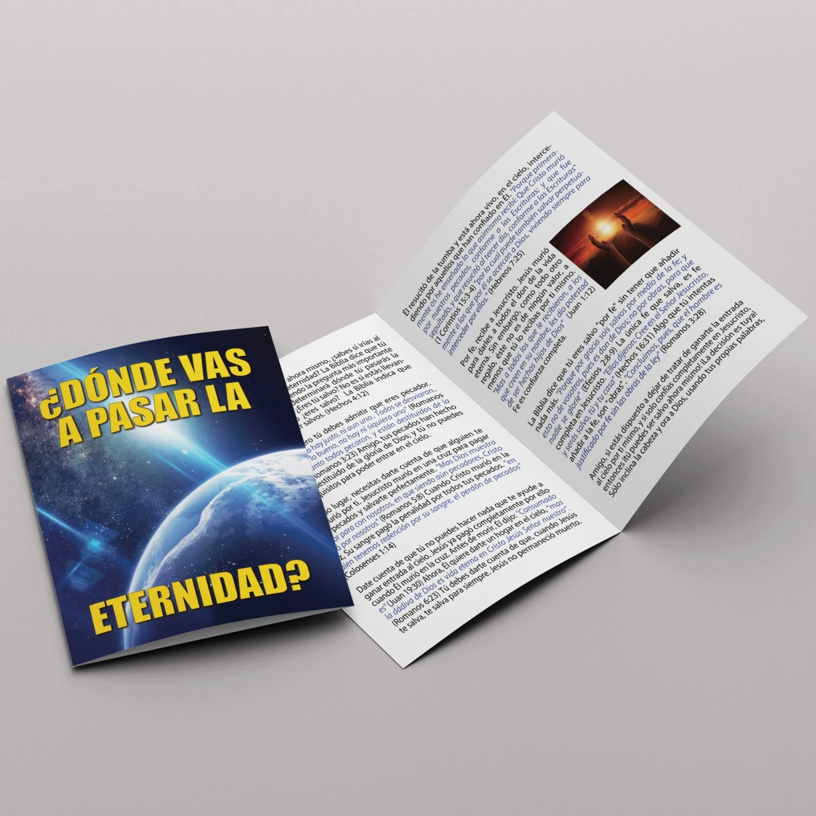 TRATADOS CRISTIANOS: Folletos Impresos - Semillas de Esperanza. Evangelizadores - Mensajes concisos de la fe cristiana para tu día a día.